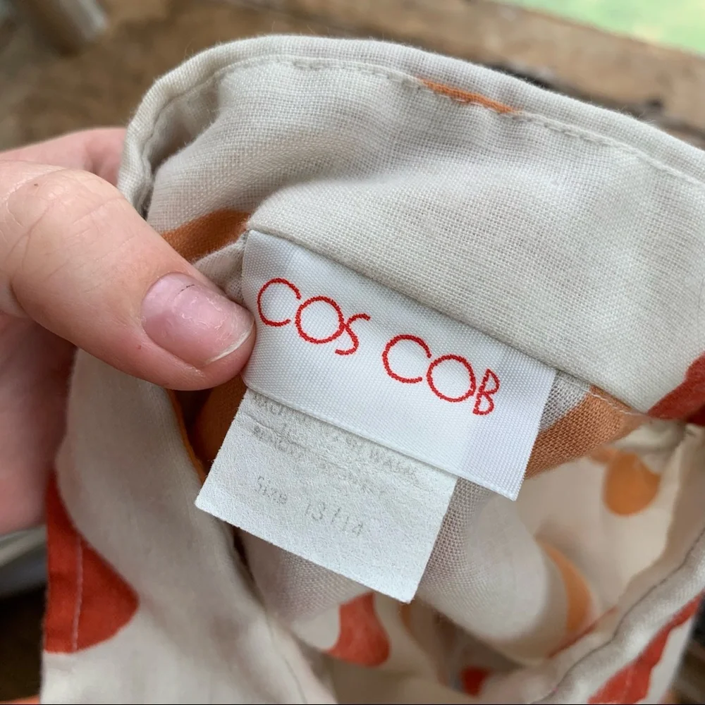 Vintage COS COB Polka Dot 1970’s USA Button Down - Picture 2 of 14